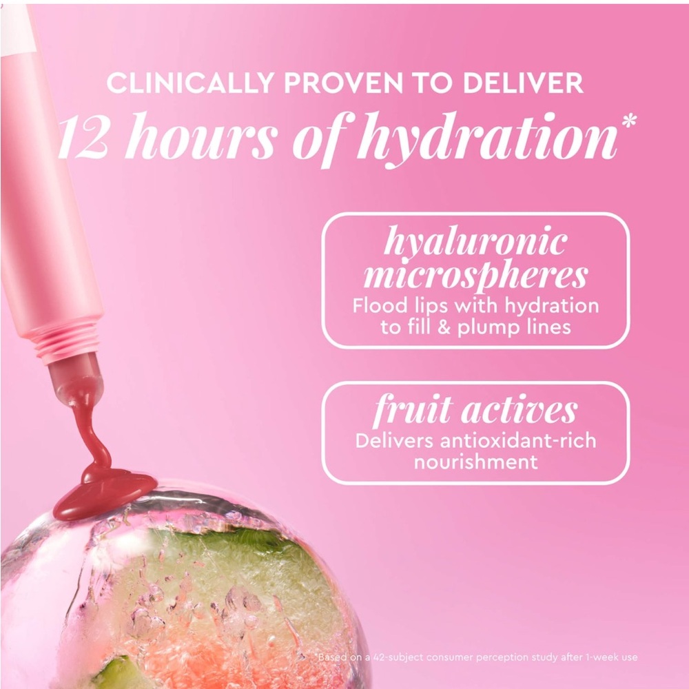 GLOW RECIPE Glass Balm in Watermelon Bingsoo- sheer soft pink Full Size 15 g - Picture 6 of 11